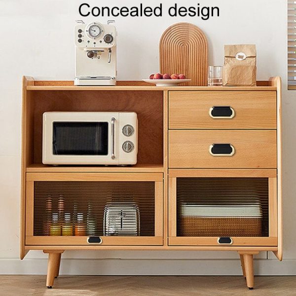 Simple Household Cabinet Drawer Hidden Flat Pull Handle, Color: Gold+White - Image 6