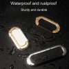 Simple Household Cabinet Drawer Hidden Flat Pull Handle, Color: Gold+White - Image 7