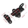 Solid Aluminum Alloy Plane Shape Spring Automatic Rebound Latch (White) - Image 3