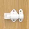 Solid Aluminum Alloy Plane Shape Spring Automatic Rebound Latch (White) - Image 7