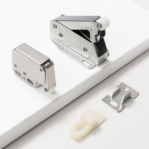2pcs Household Thickened Closet Cabinet Door Latch, Style: Elephant Trunk Lock - Image 3
