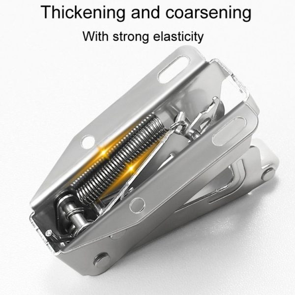 2pcs Household Thickened Closet Cabinet Door Latch, Style: Elephant Trunk Lock - Image 4