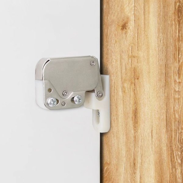 2pcs Household Thickened Closet Cabinet Door Latch, Style: Elephant Trunk Lock - Image 9