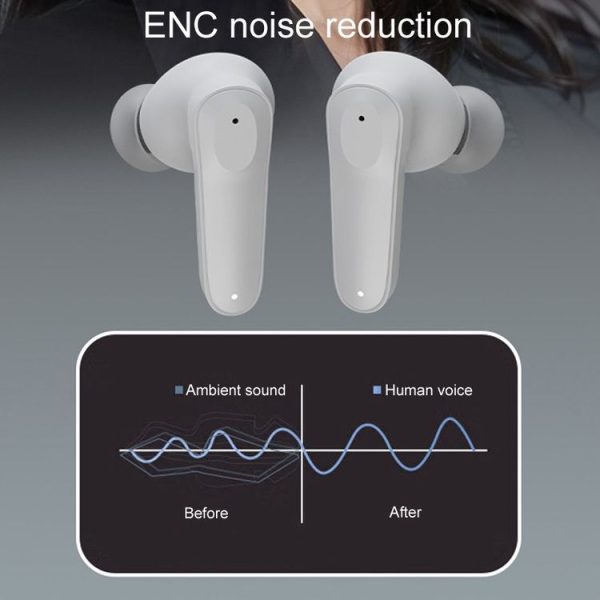A98 AI Intelligent Translation Wireless Physical Noise Cancellation Bluetooth Earphones (Black) - Image 7