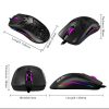 ZELOTES C7 7-buttons RGB Lighting Hollow Computer Office Wired Mouse (Black) - Image 3