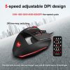 ZELOTES C19 12-Keys Ergonomic Programming Custom Wired Mouse (Black) - Image 5