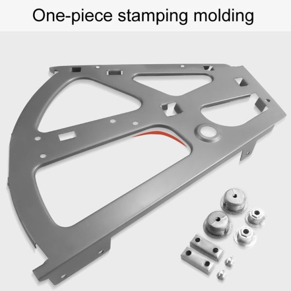 1pair Concealed Shoe Rack Cold Rolled Steel Flap Mounting Fittings, Style: Single Layer Black - Image 4