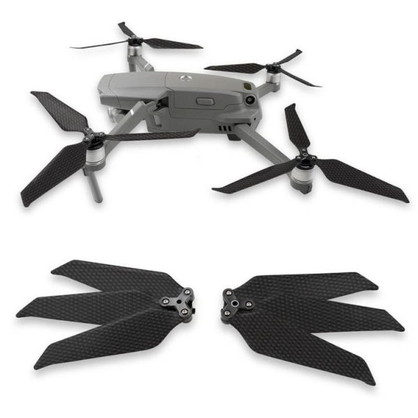 DJI Mavic 2 Pro / Zoom 8743F Carbon Fiber Three-blade Propeller, Spec: 1pair