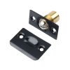 Household Stainless Steel And Copper Door Bumbler Lock, Color: Black