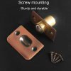 Household Stainless Steel And Copper Door Bumbler Lock, Color: Black - Image 8