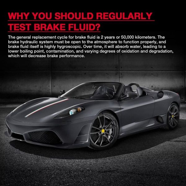 HABOTEST HT663L Motorcycle Vehicle Brake Fluid Moisture Detection Pen - Image 7