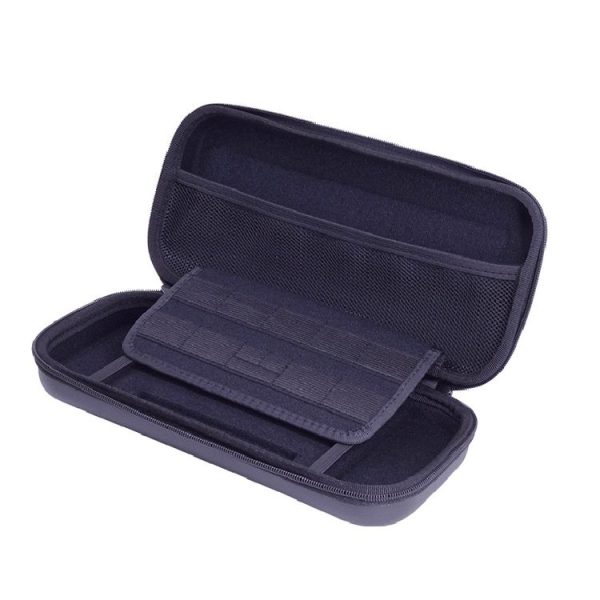 Nitendo Switch Oled Game Console Leather Storage Bag Hard-shell Host Protective Case (Black) - Image 4