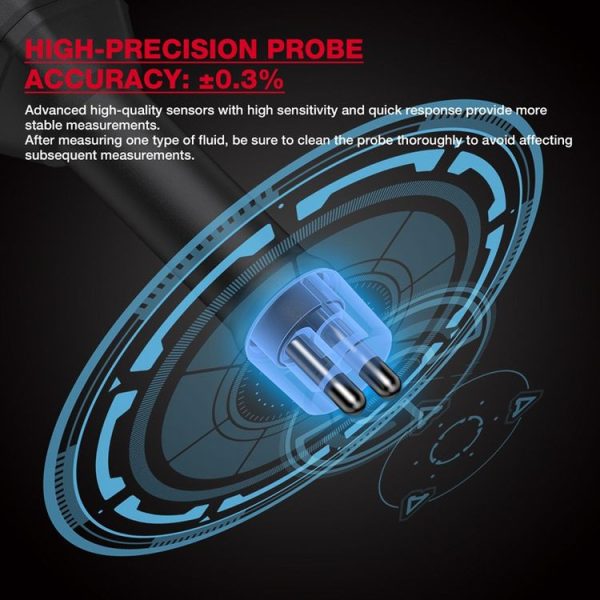 HABOTEST HT663 Motorcycle Vehicle Brake Fluid Moisture Detection Pen - Image 10