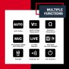 HABOTEST HT93 Phase Sequence Detection Intelligent Anti-Burn-In Fully Automatic Multimeter (Black) - Image 4