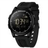 SANDA Student Sports Watch Calorie Counting Electronic Watch Sleep Monitoring Smart Watch (Black)