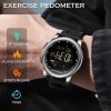 SANDA Student Sports Watch Calorie Counting Electronic Watch Sleep Monitoring Smart Watch (Black) - Image 5
