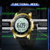 SANDA Student Sports Watch Calorie Counting Electronic Watch Sleep Monitoring Smart Watch (Black) - Image 6