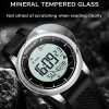SANDA Student Sports Watch Calorie Counting Electronic Watch Sleep Monitoring Smart Watch (Black) - Image 8