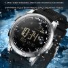 SANDA Student Sports Watch Calorie Counting Electronic Watch Sleep Monitoring Smart Watch (Black) - Image 9