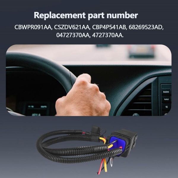 Jeep / Dodge / Chrysler Vehicle Fuel Pump Relay Wiring Harness Kit - Image 6