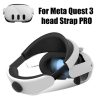 Meta Quest 3 VR Helmet Retractable Head Strap Comfortable To Wear (White) - Image 2