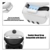 Meta Quest 3 VR Helmet Retractable Head Strap Comfortable To Wear (White) - Image 6