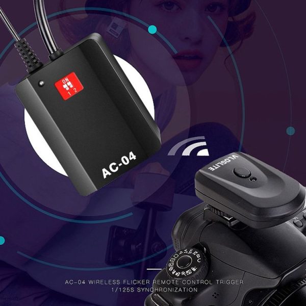 VLOGLITE AC-04 1 To 1 Photography Universal Flash Guide Wireless Flash Trigger - Image 2