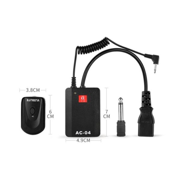 VLOGLITE AC-04 1 To 1 Photography Universal Flash Guide Wireless Flash Trigger - Image 3