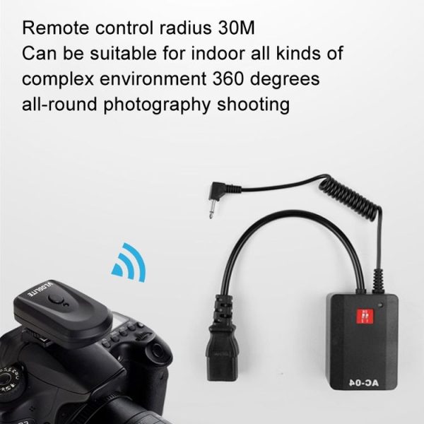 VLOGLITE AC-04 1 To 1 Photography Universal Flash Guide Wireless Flash Trigger - Image 8