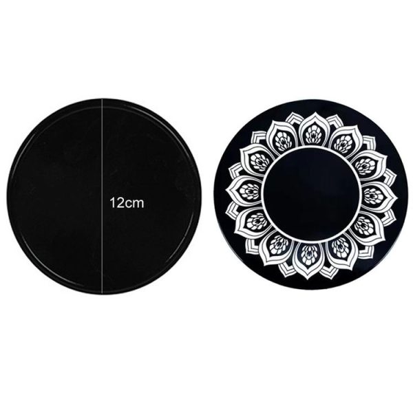 Vehicle Round Strong Sticky Non-slip PU Mat, Diameter: 12cm - Image 2