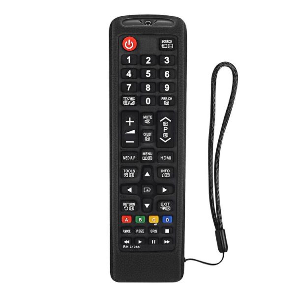 Samsung BN59-01199F / AK59-00172A / BN59-01175C Remote Control Silicone Protective Cover (Black)