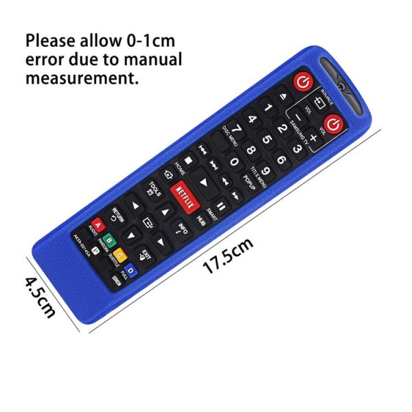 Samsung BN59-01199F / AK59-00172A / BN59-01175C Remote Control Silicone Protective Cover (Black) - Image 8