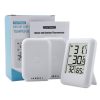 TS-FT0402 2-In-1 Home Wireless Digital Thermometer Wall-Mounted Greenhouse Thermometer (White) - Image 11