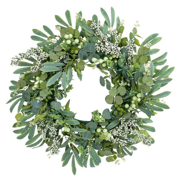 Christmas Simulated Berry Wreath Vine Ring Door Decoration Pendant (F1-34)