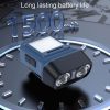 Head-Mounted LED Outdoor Sensor Long Range Fishing Work Headlamp, Style: Black Standard - Image 4