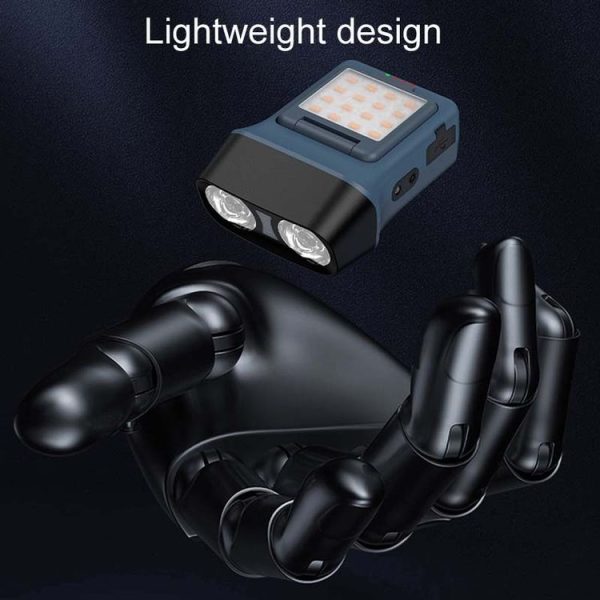 Head-Mounted LED Outdoor Sensor Long Range Fishing Work Headlamp, Style: Black Standard - Image 6