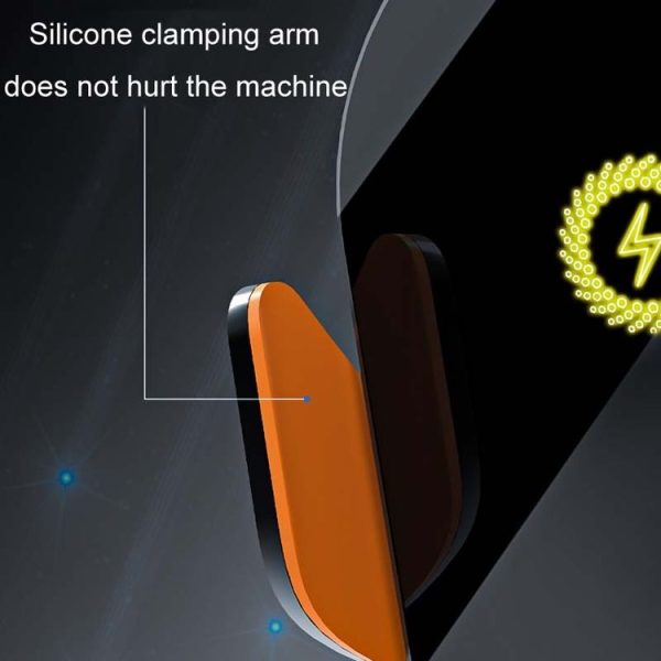 C3 Car Infrared Sensor Auto Opening And Closing Wireless Charging Cell Phone Holder (Black) - Image 6
