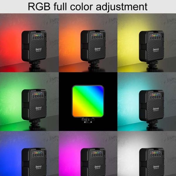 Desiontal X1 Portable RGB Cell Phone Live Streaming Fill Light (White) - Image 11