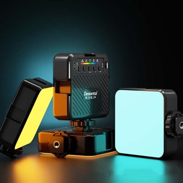 Desiontal X1 Portable RGB Cell Phone Live Streaming Fill Light (White) - Image 2