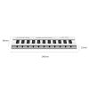 Piano Keys Temporary Parking Plate Car Hidden Parking Number Board (White 9968) - Image 3