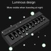 Piano Keys Temporary Parking Plate Car Hidden Parking Number Board (White 9968) - Image 5