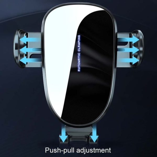 Car Air Vent Multifunctional Universal Cell Phone Navigation Holder (Black) - Image 3