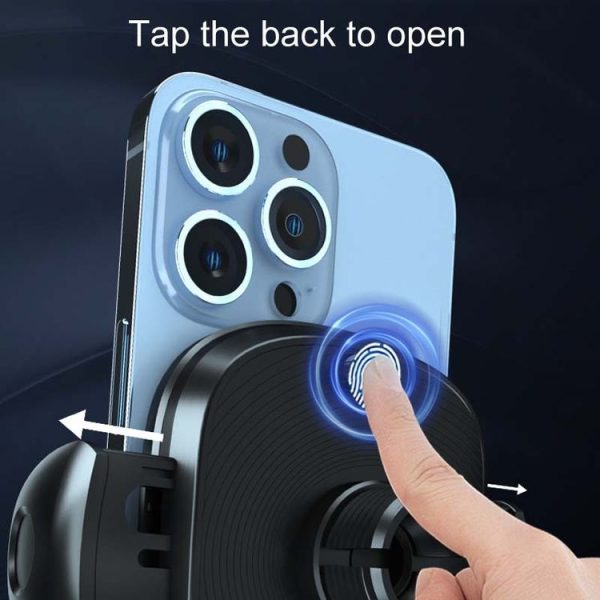 Car Air Vent Multifunctional Universal Cell Phone Navigation Holder (Black) - Image 5