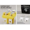 FILN 220V 30A Split Dustproof Boat-type Switch With Light, Specifications: No Waterproof 4 Pin 2 Gear Red Light - Image 6