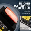 FILN 220V 30A Split Dustproof Boat-type Switch With Light, Specifications: No Waterproof 4 Pin 2 Gear Red Light - Image 9