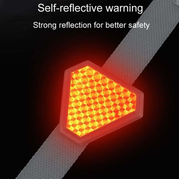 Car Triangle Night Reflective Static Eliminator Metal Grounding Strip (Red) - Image 5