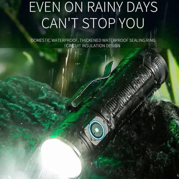 E-SMARTER W5184 Pen Insert 6 Holes Flashlight Outdoor Mini Flashlight - Image 10