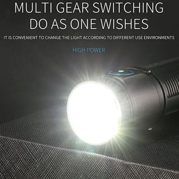 E-SMARTER W5184 Pen Insert 6 Holes Flashlight Outdoor Mini Flashlight - Image 6