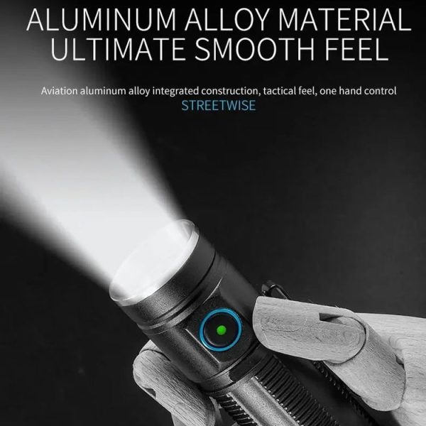 E-SMARTER W5184 Pen Insert 6 Holes Flashlight Outdoor Mini Flashlight - Image 7