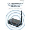 D9 2-in-1 Old-fashioned Audio Car Bluetooth Receiver Transmitter NFC Music Bluetooth Adapter - Image 13
